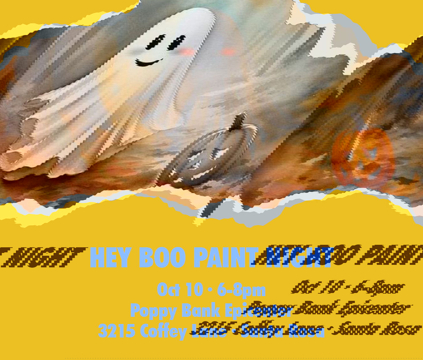 Hey Boo Paint Night!